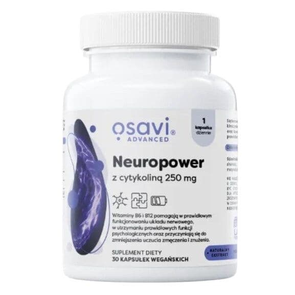 OSAVI Neuropower with Cyticoline 250 mg (60 capsules)