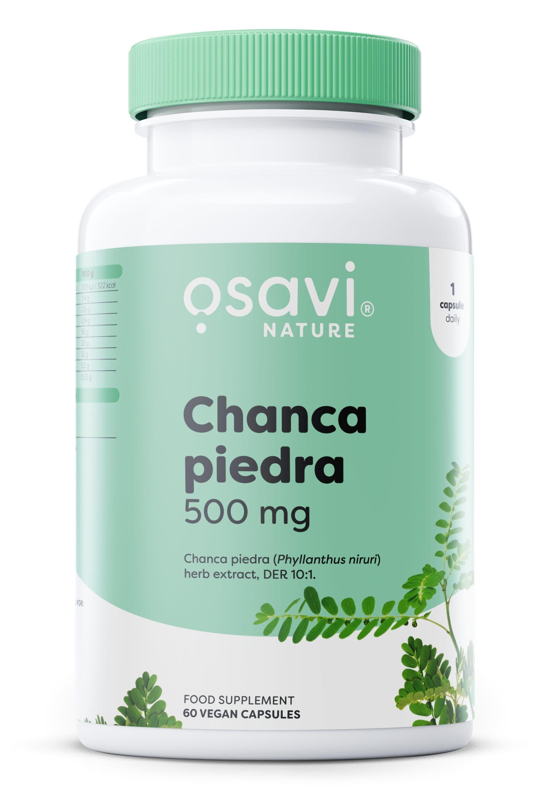 Chanca Piedra, 500mg - 60 veganistische capsules