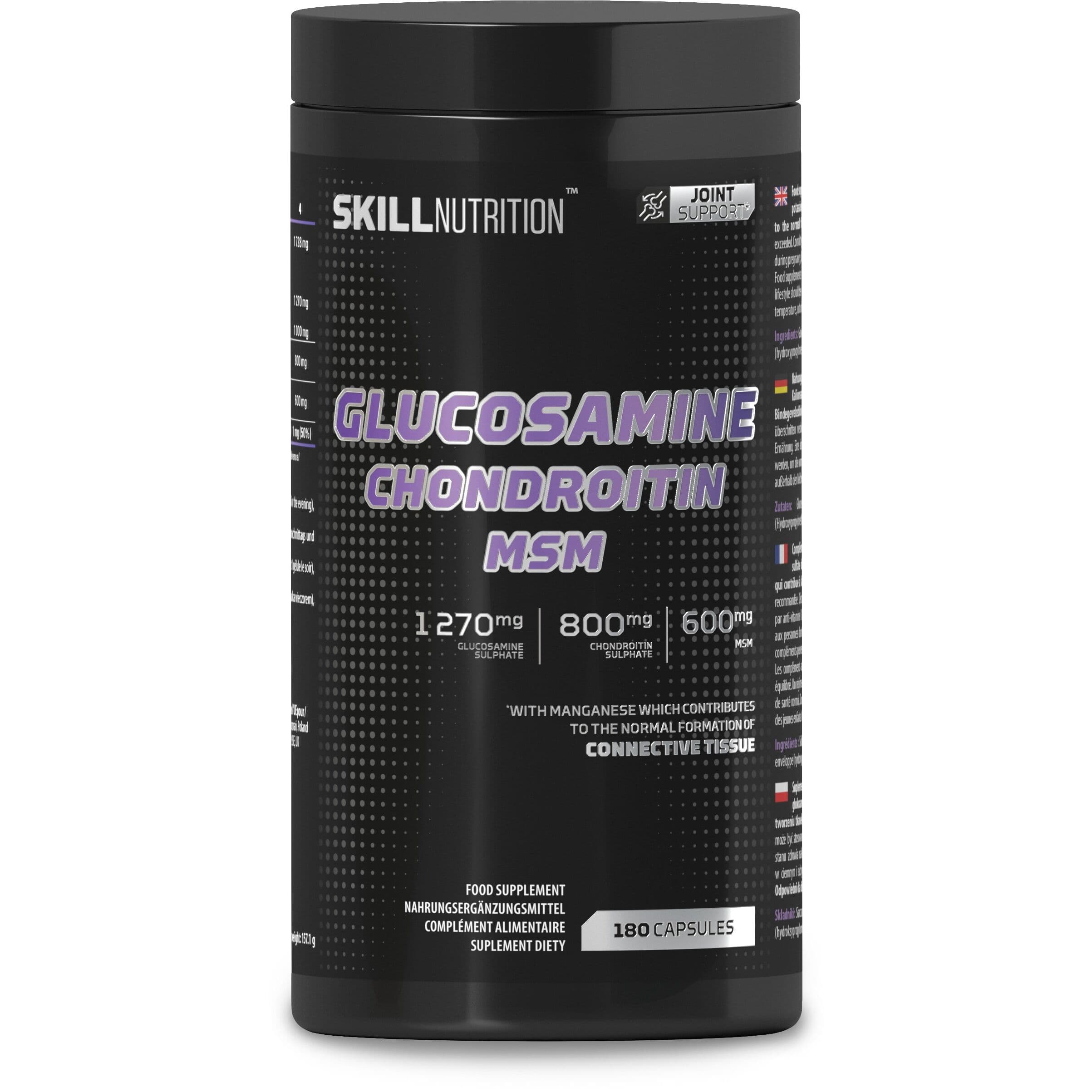 Glucosamine Chondroitin MSM – 180 caps