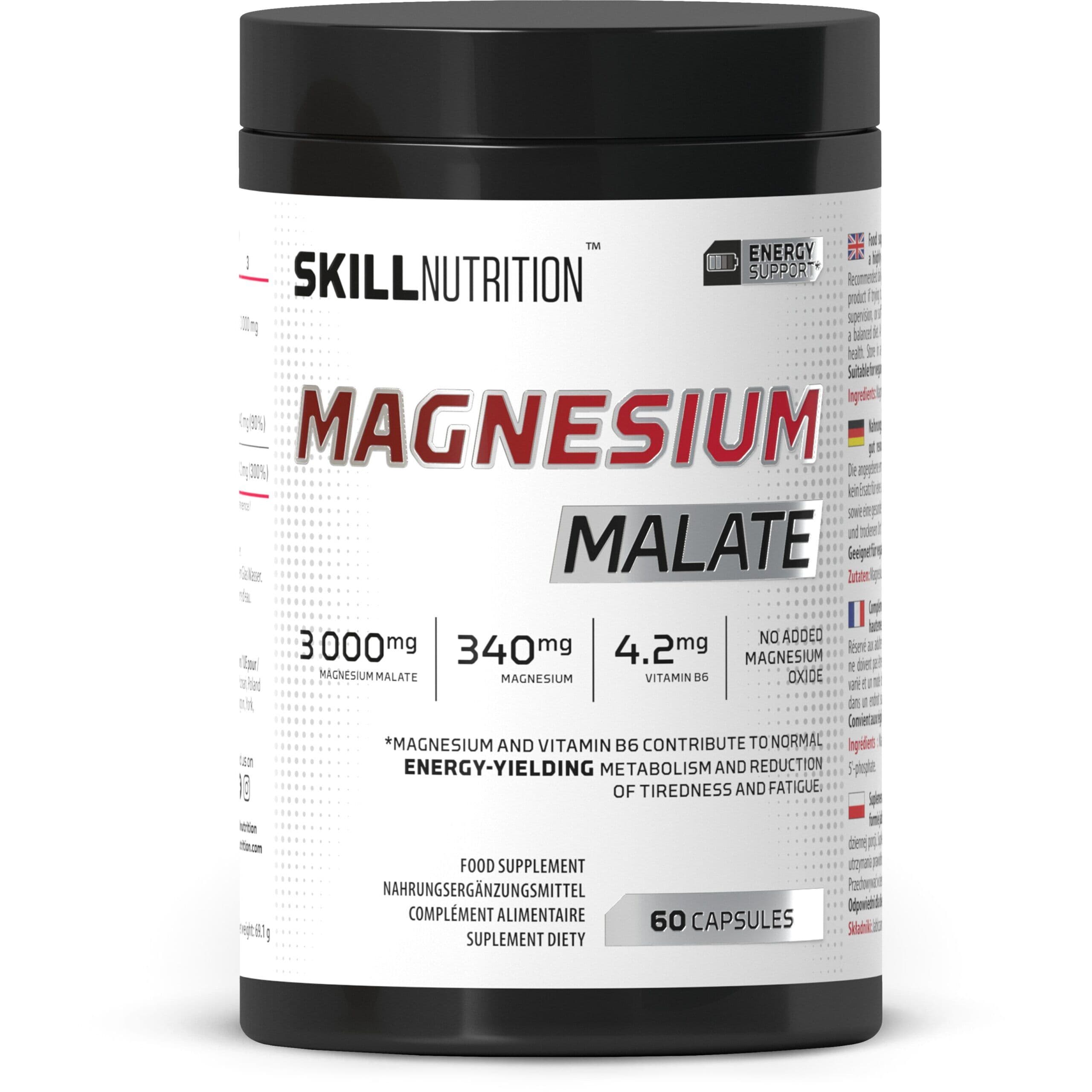 Magnesium Malate – 60 caps