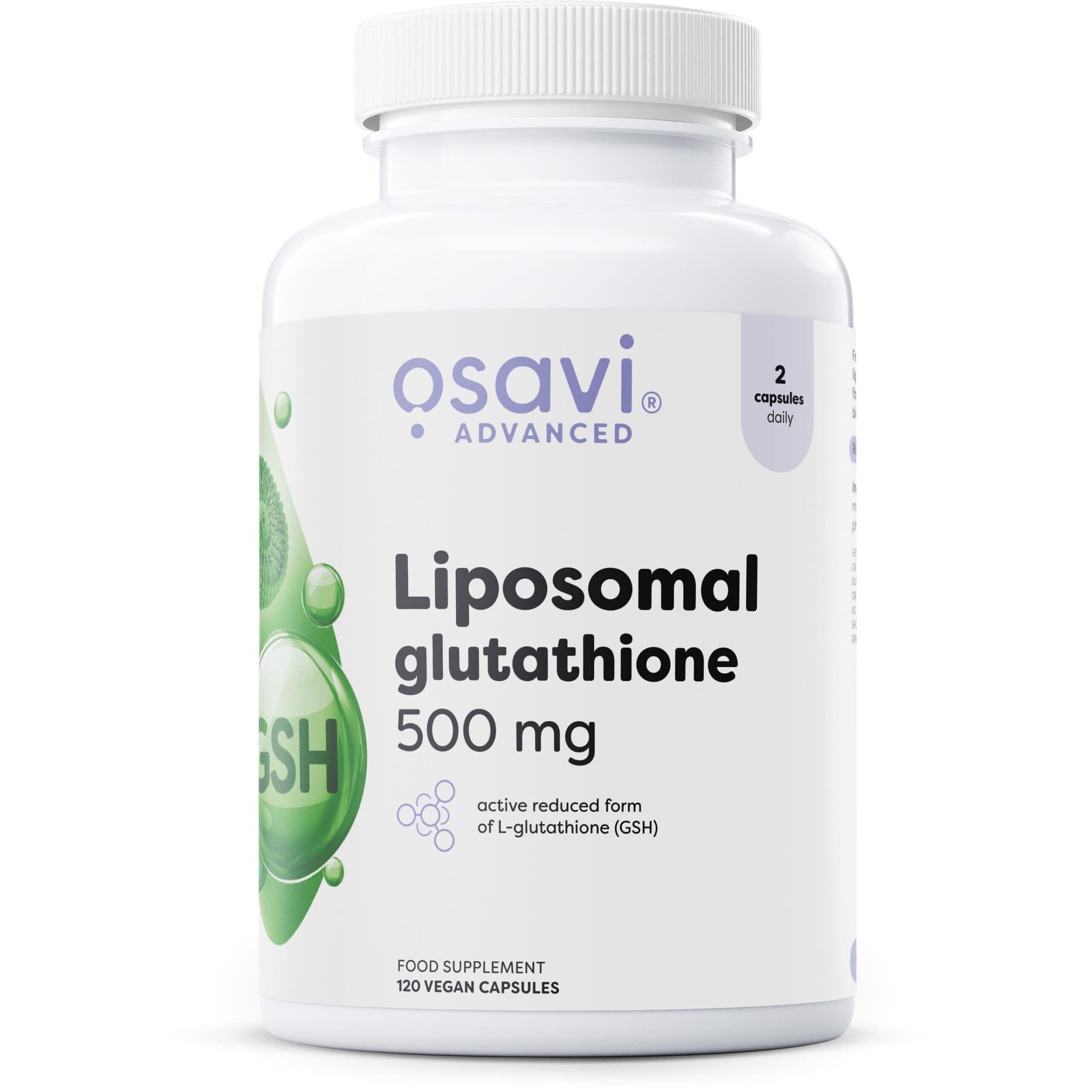 Liposomal Glutathione, 500 mg – 120 vegan caps