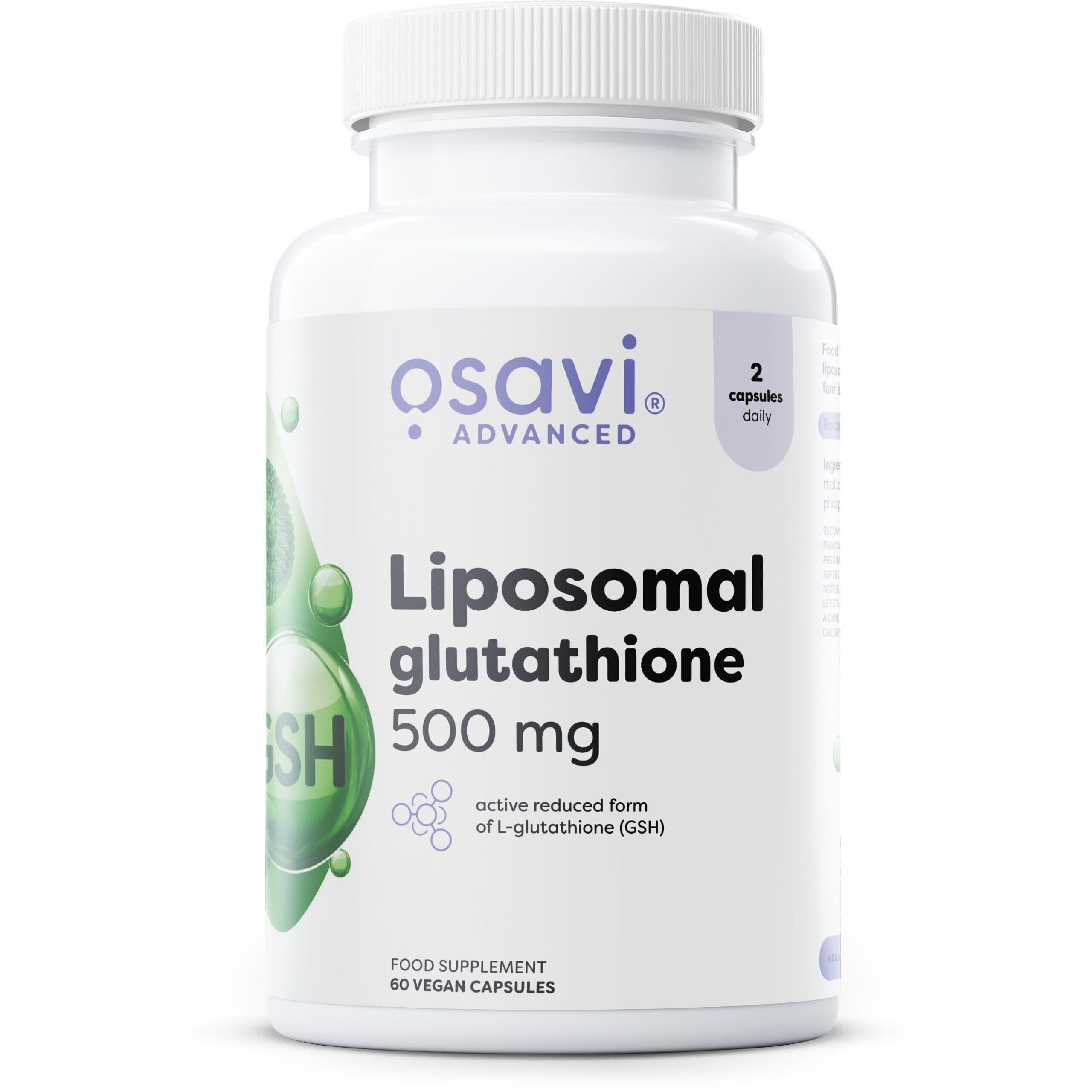 Liposomal Glutathione, 500 mg – 60 vegan caps