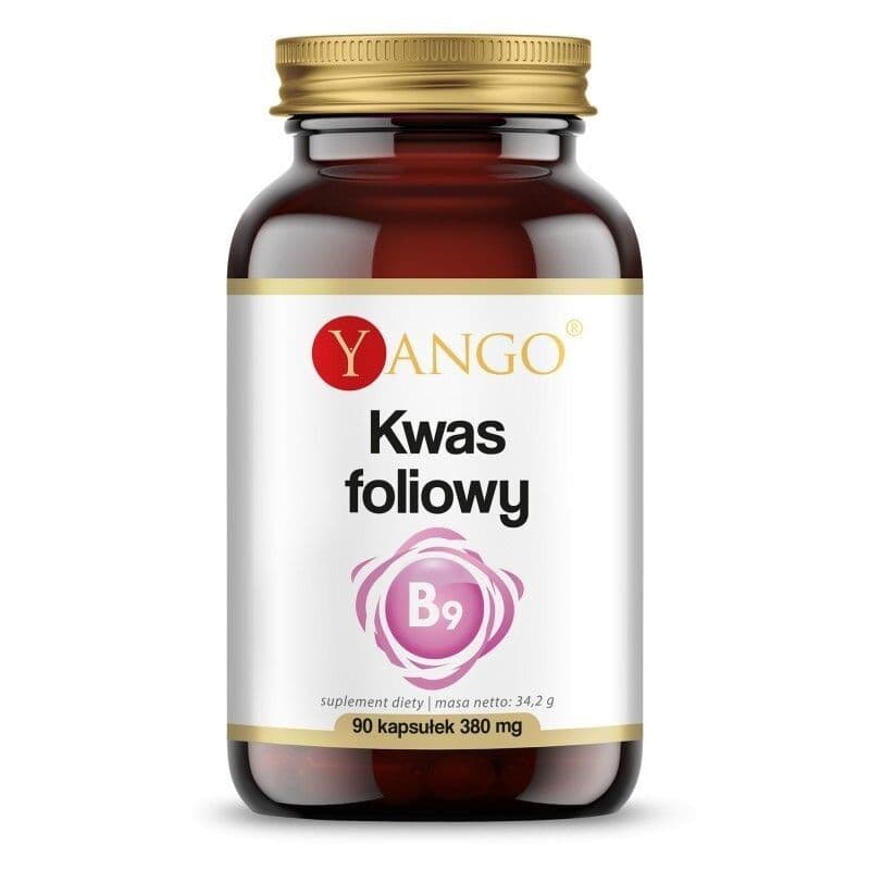 YANGO Folic acid – Vitamin B9 (90 capsules)