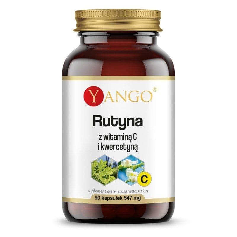 YANGO Rutin with vitamin C + quercetin (90 Kapseln)