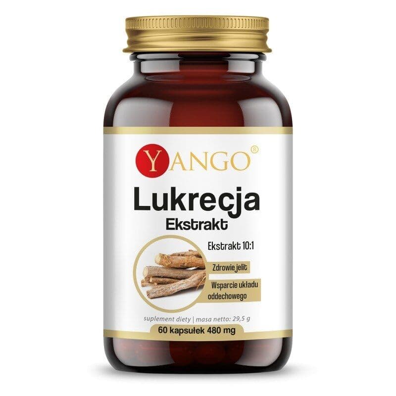 YANGO Liquorice – 10:1 extract (60 capsules)