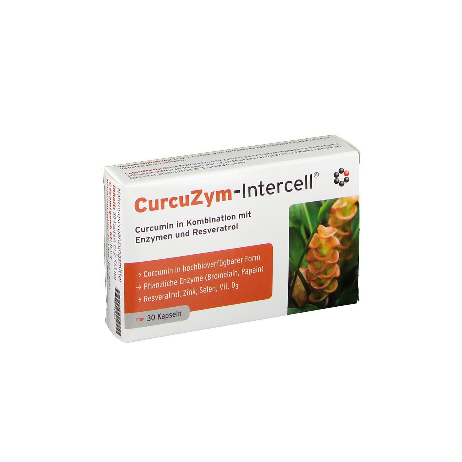 INTERCELL PHARMA CurcuZym-Intercell (30 caps)