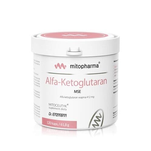 DR. ENZMANN MSE Alpha-Ketoglutarate (120 capsules)