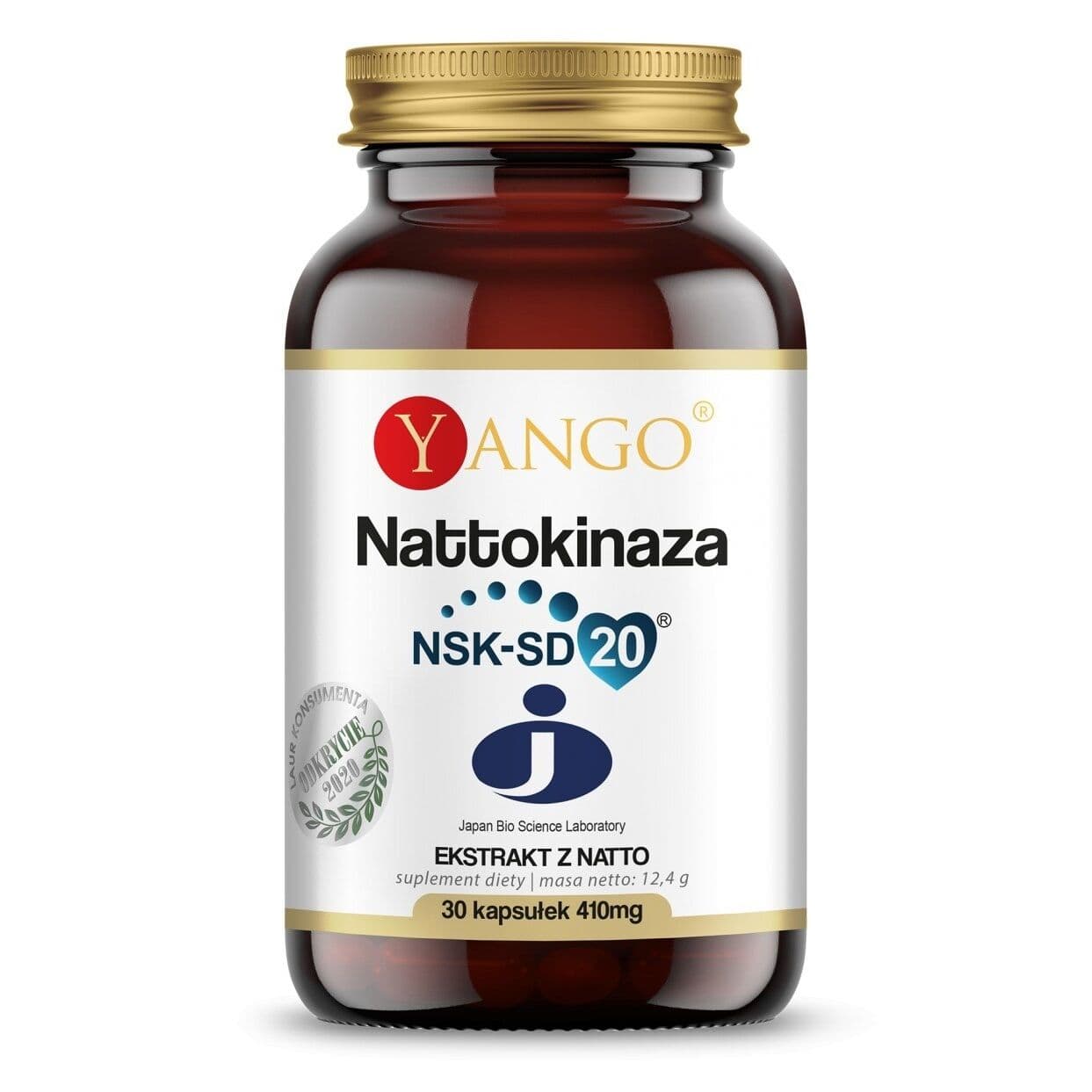 YANGO Nattokinaza - NSK - SD 20 (30 capsules)
