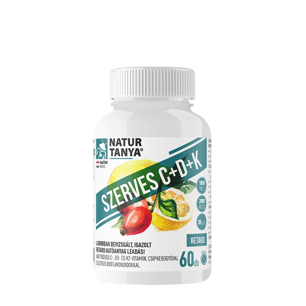 Natur Tanya Organic C+D+K (60 tabletten)