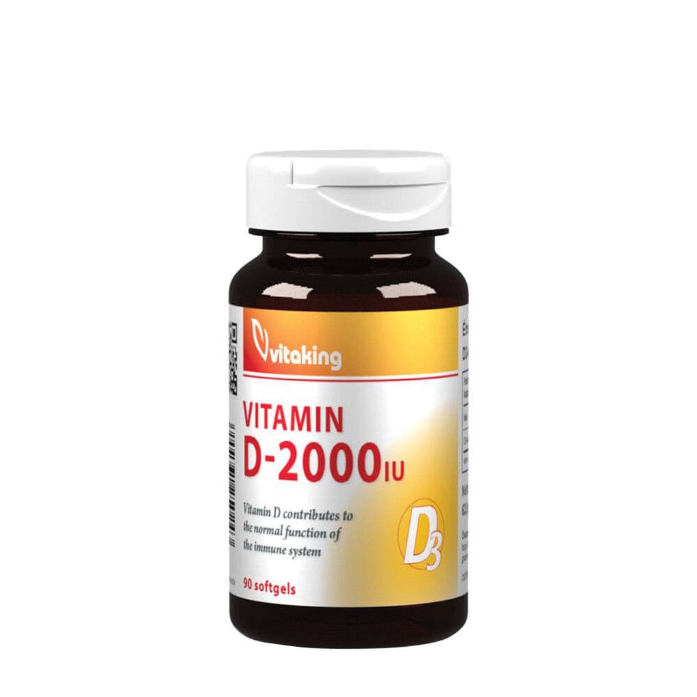 Vitaking Vitamin D-2000 (90 softgels)
