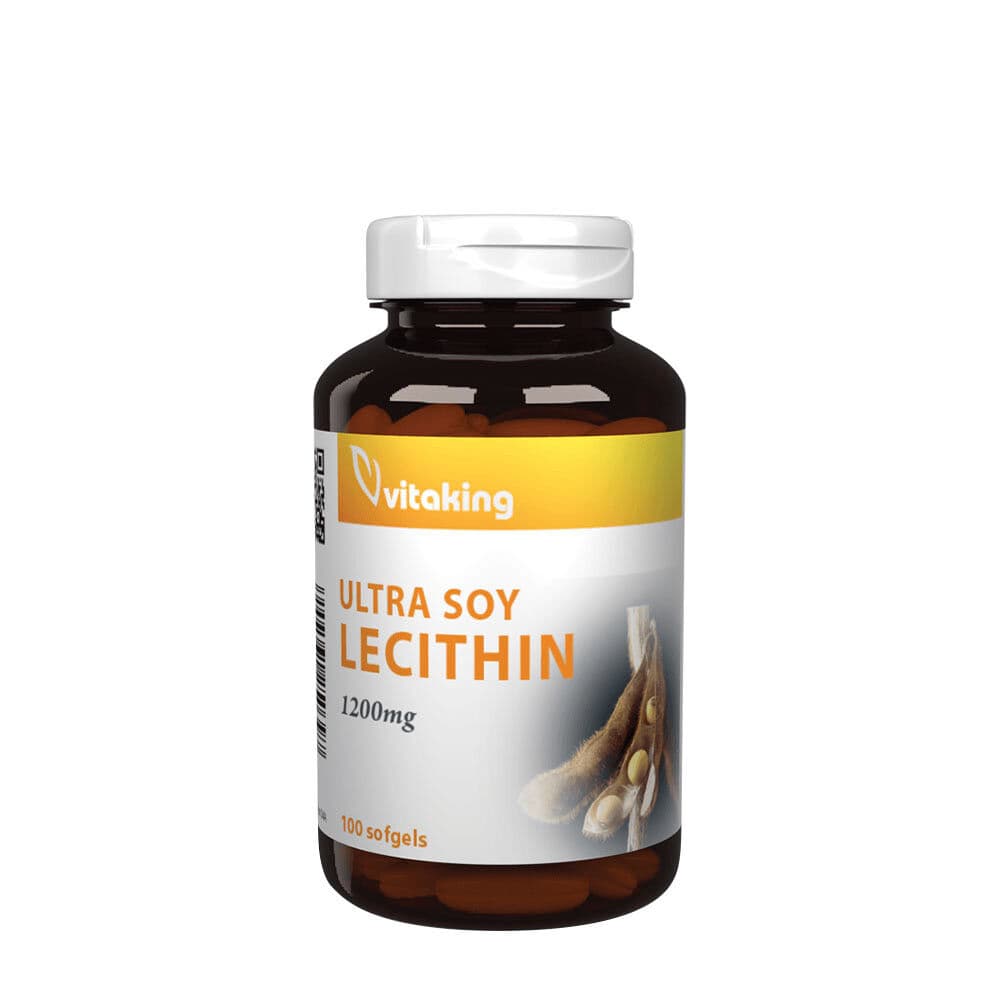 Vitaking Lecithin Ultra Soy 1200 mg (100 softgels)
