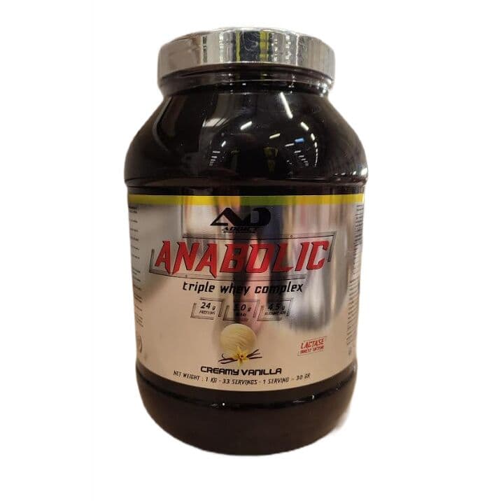 Anabolic Triple Whey Complex, Creamy Vanilla – 1000g