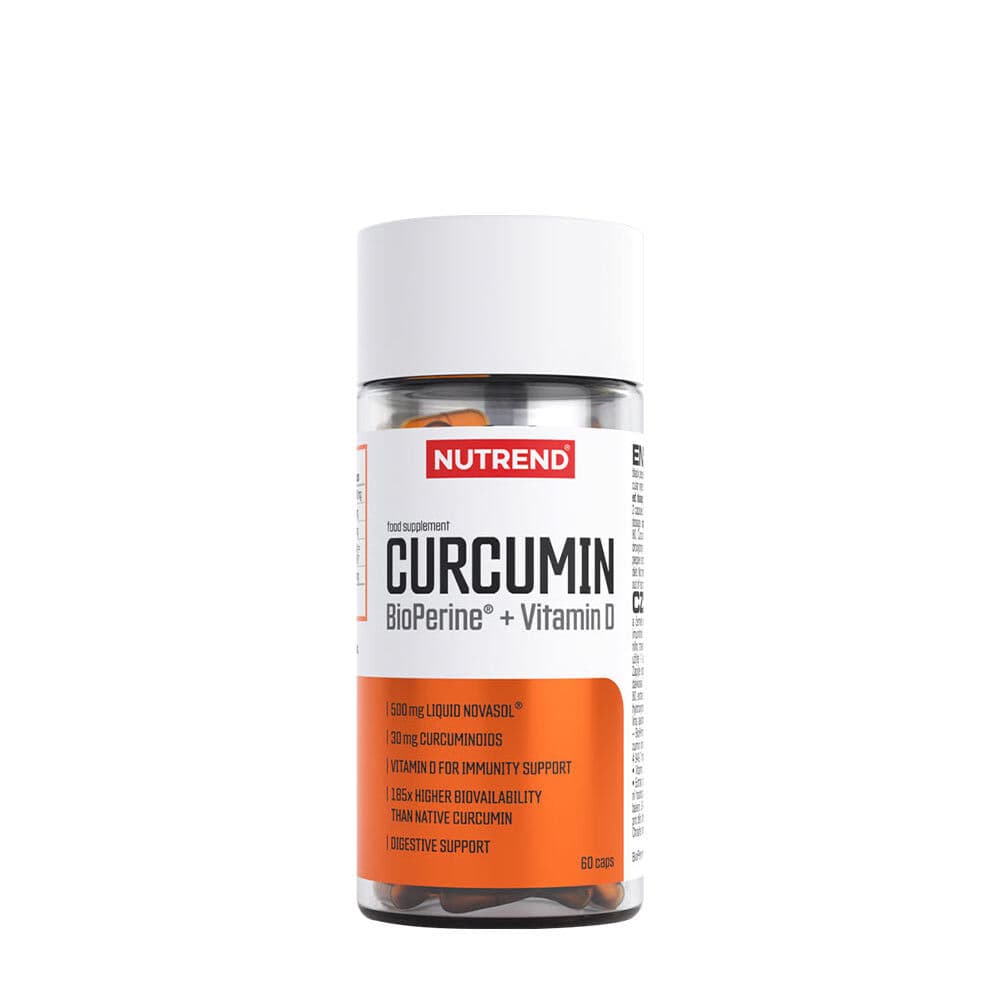 Curcumin + Bioperine + Vitamin D - 60 kapsle