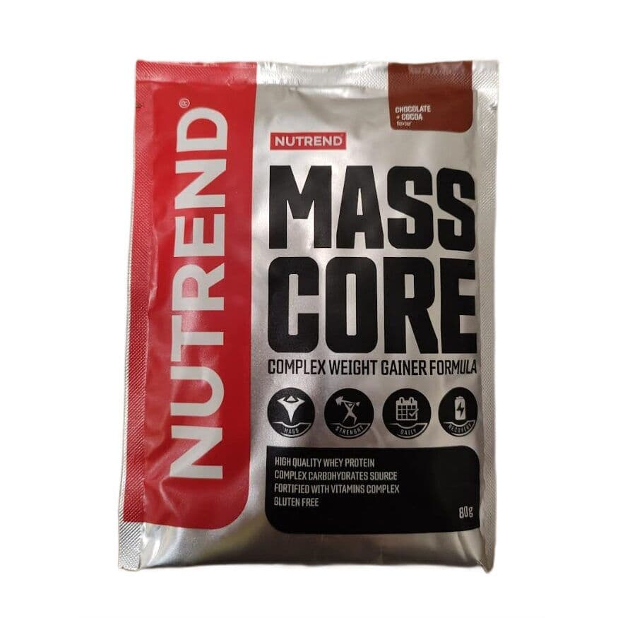 Nutrend – Mass Core, Chocolate + Cocoa – 80g (1 serving)