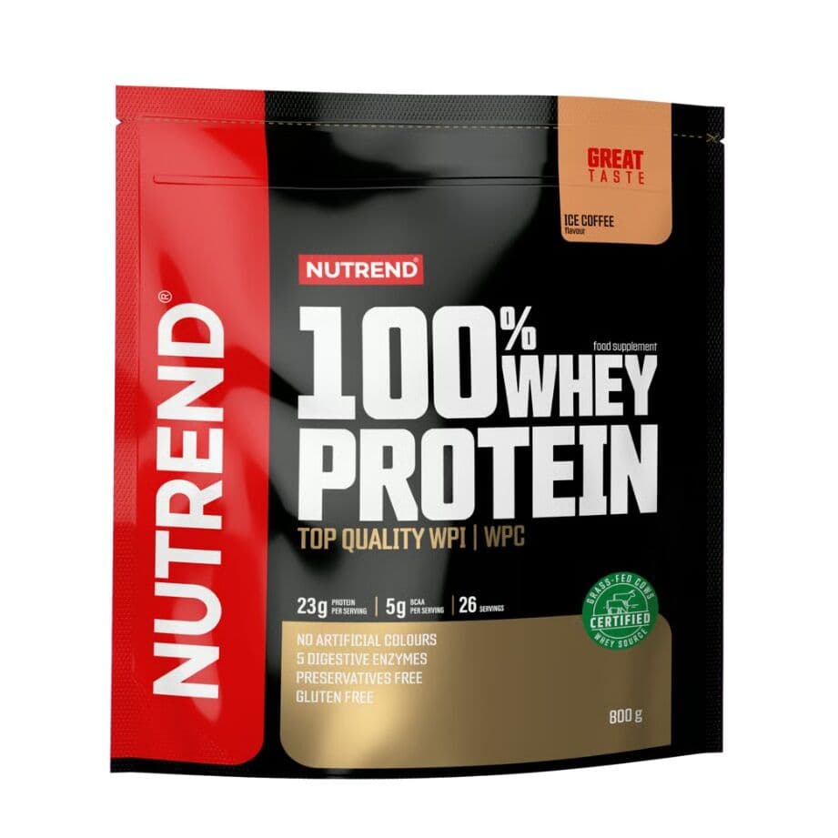 Nutrend – 100% Whey Protein, Ice Coffee – 800g
