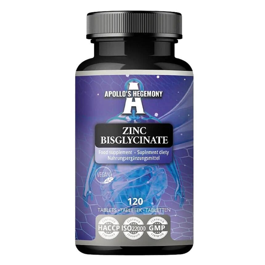 Zinc Bisglycinate – 120 tabletter
