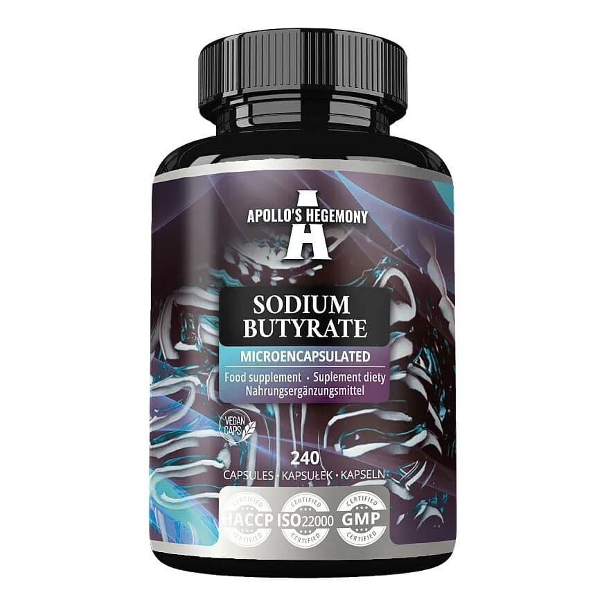 Apollo's Hegemony – Sodium Butyrate Microencapsulated – 240 vcaps