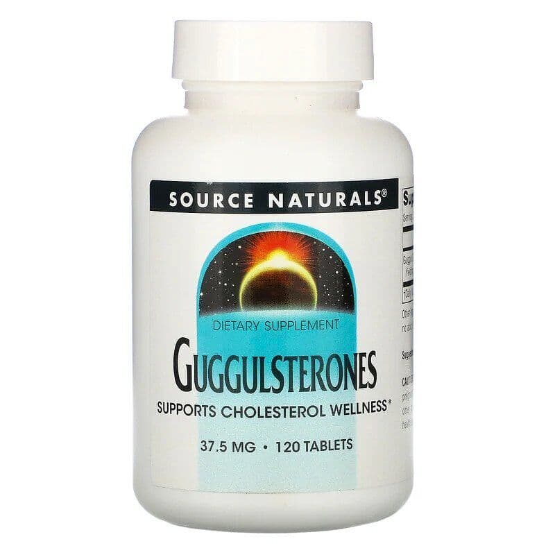 Source Naturals Guggulsterones 37.5mg 120 tablets