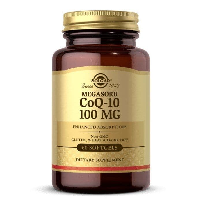 SOLGAR Megasorb CoQ10, 100 mg (60 caps)