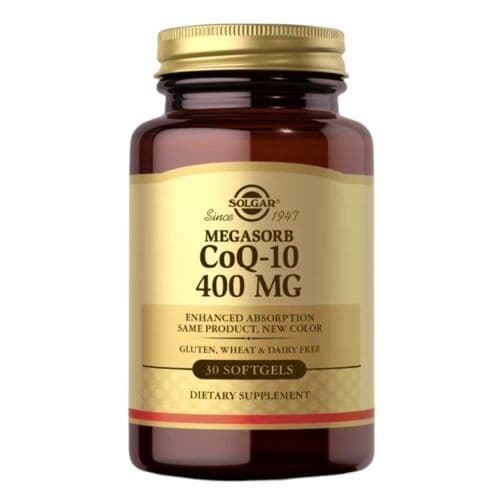 SOLGAR Megasorb CoQ-10 400 mg (60 softgels)