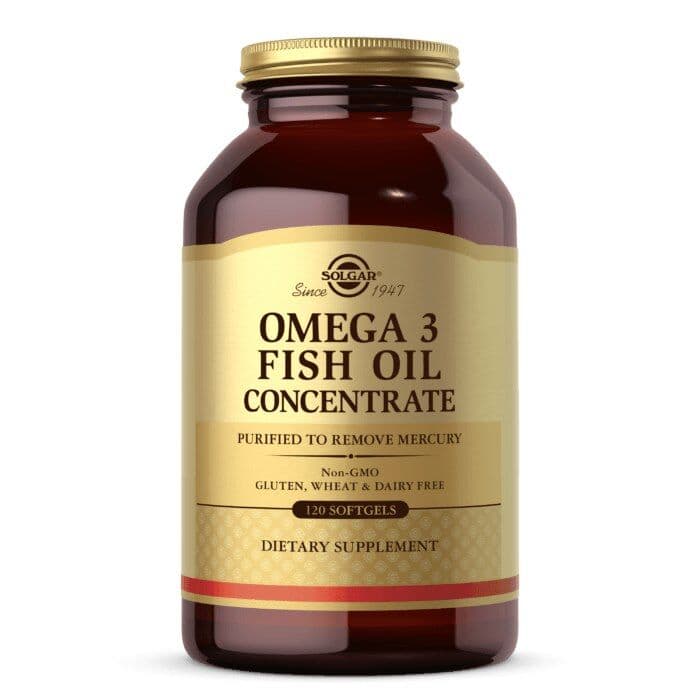 SOLGAR Omega 3 – Fish Oil Concentrate (120 caps)