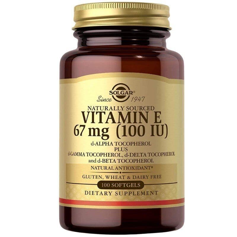 SOLGAR Vitamin E, 400 IU, 268 mg (100 sgels)