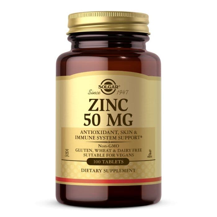 Zink, 50 mg – 100 tabletter