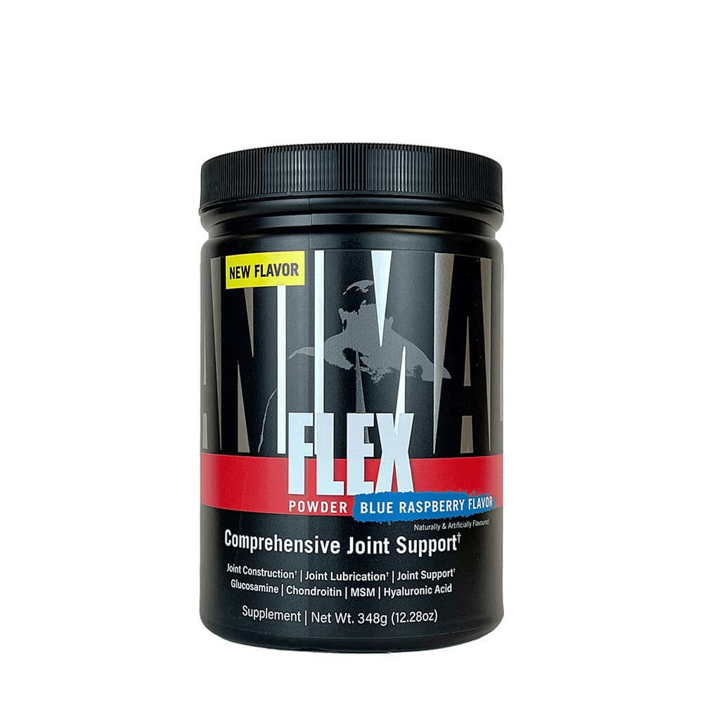 Universal Nutrition Animal Flex Powder (30 Servings, Blue Raspberry)