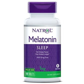 Natrol – Melatonin, 1mg – 180 tabs