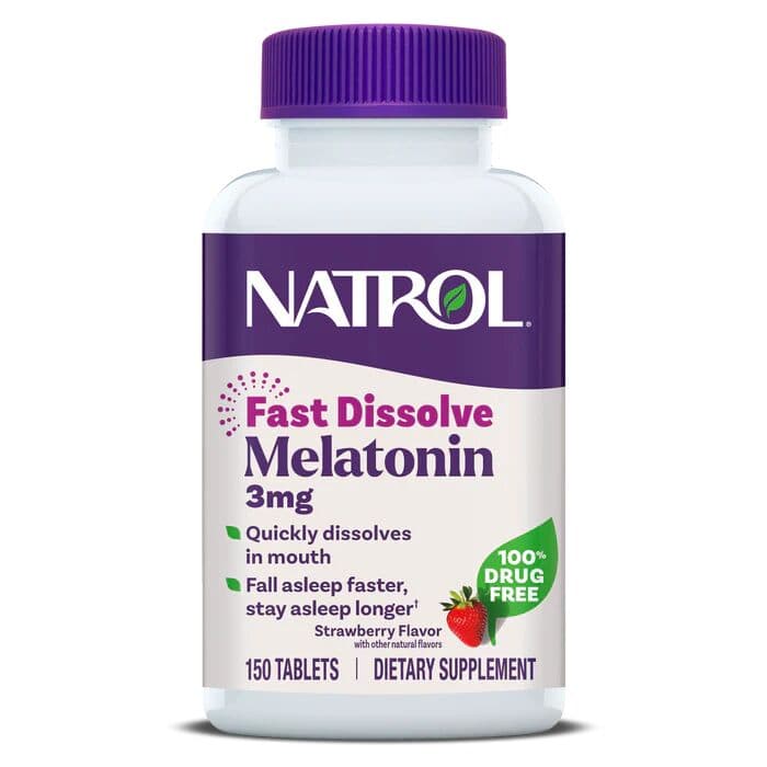 Melatonin Fast Dissolve, 3mg – 90 tabs