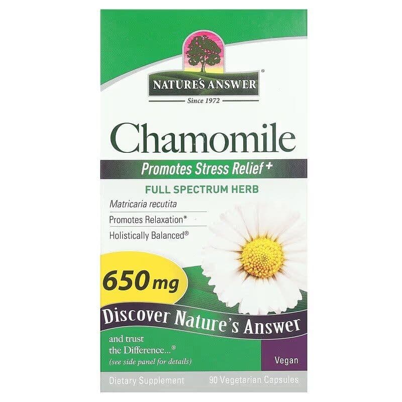 Chamomile, 650mg – 90 vcaps