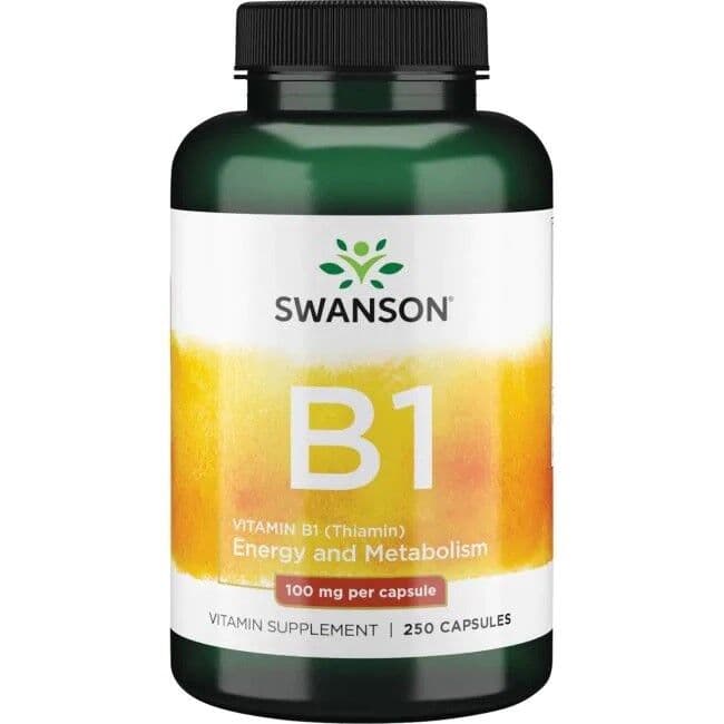 Vitamin B-1 (Thiamin), 100mg - 250 gélules