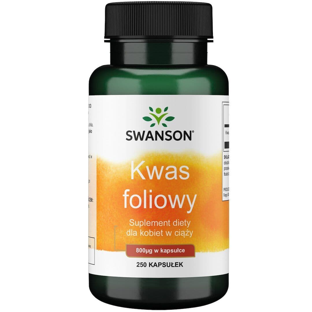 Folic Acid, 800mcg – 250 gélules