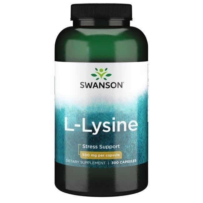 Lysine, 500mg Free-Form – 300 caps