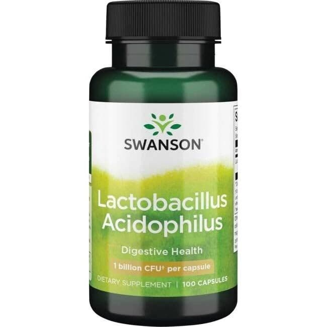 Lactobacillus Acidophilus, 1 billion CFU – 100 caps