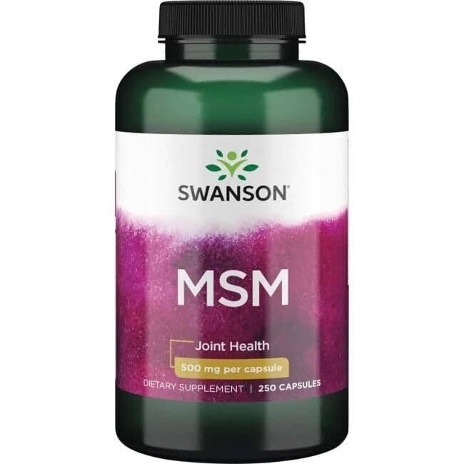 MSM, 500mg - 250 caps