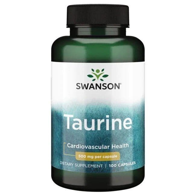 Taurine, 500mg – 100 caps