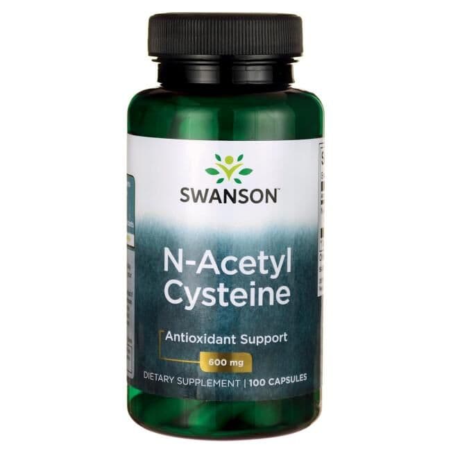 N-Acetyl Cysteine, 600mg – 100 caps