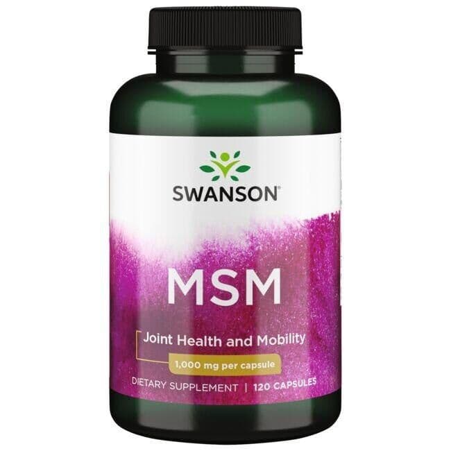 MSM, 1000mg – 120 caps