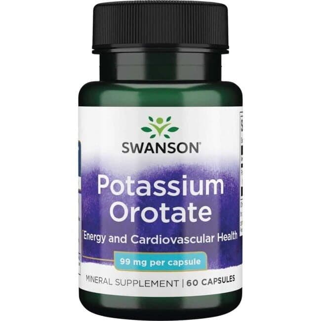Potassium Orotate, 99mg – 60 caps