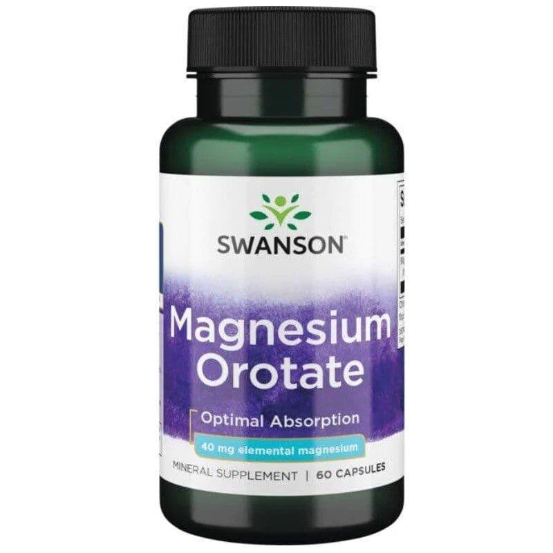 Magnesium Orotate, 40mg – 60 caps