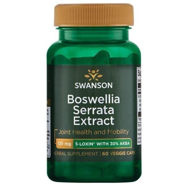 Boswellia Serrata Extract, 125mg – 60 vcaps