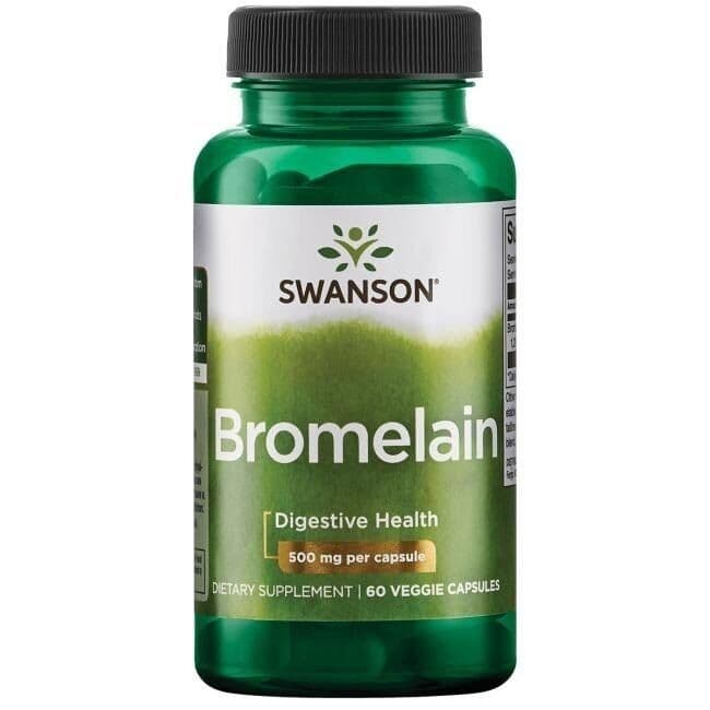 Bromelain, 500mg - 60 vcaps