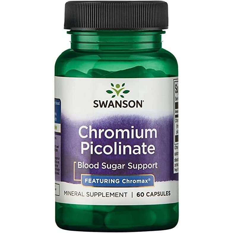 Chromium Picolinate Featuring Chromax, 200mcg – 60 caps