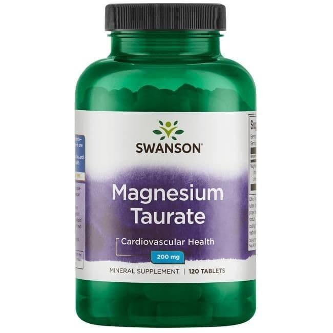 Magnesium Taurate, 100mg – 120 tablets