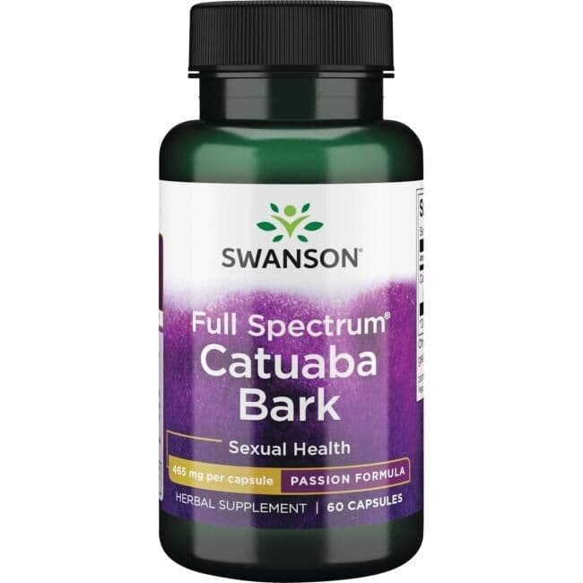 Full Spectrum Catuaba Bark, 465mg – 60 caps