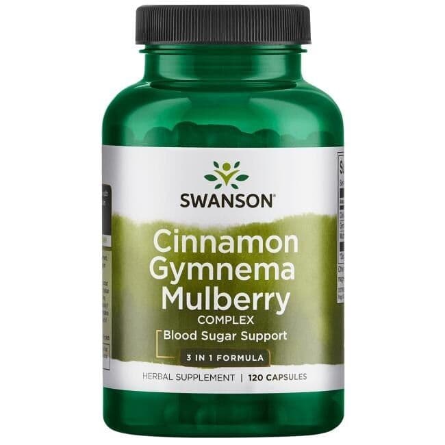 Cinnamon Gymnema Mulberry Complex – 120 caps