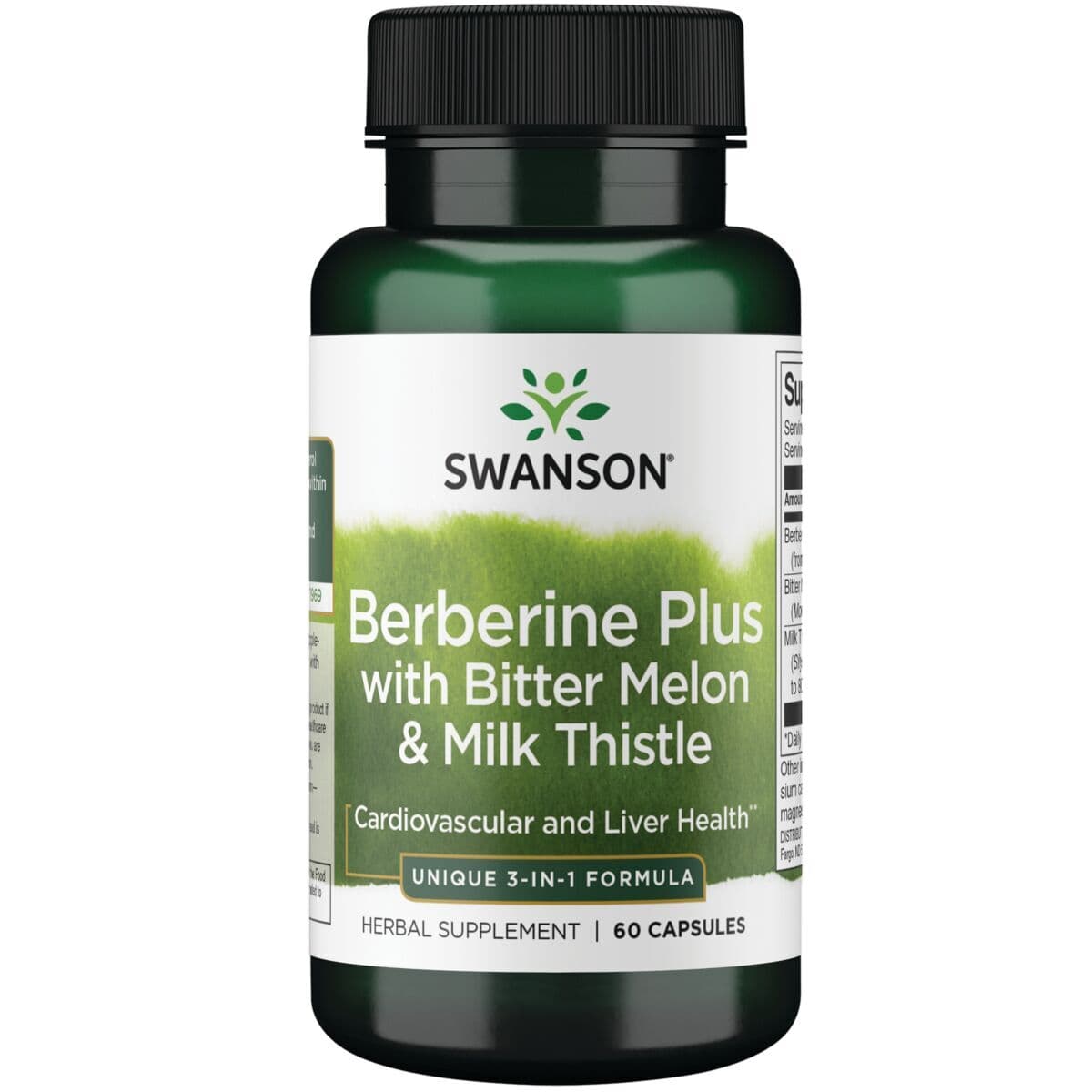 Berberine Plus with Bitter Melon & Milk Thistle – 60 caps