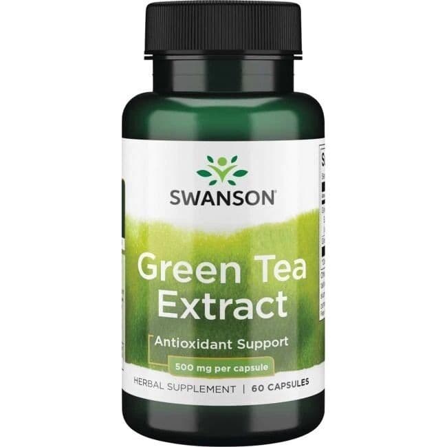 Green Tea Extract, 500mg – 60 caps