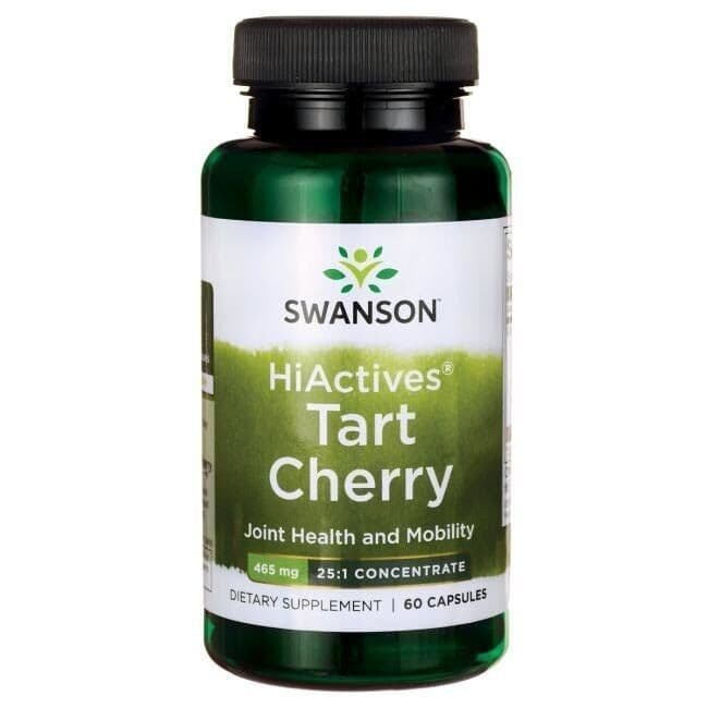 HiActives Tart Cherry, 465mg - 60 caps